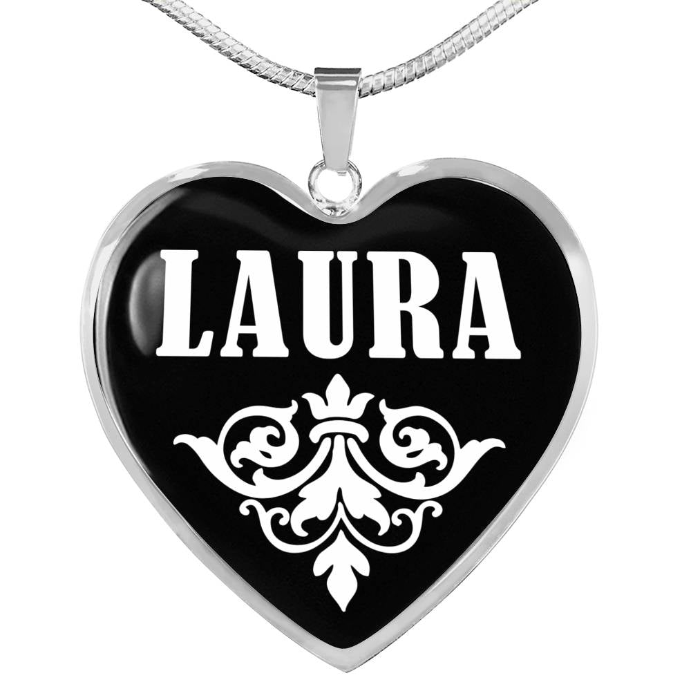 Laura v02 - Heart Pendant Luxury Necklace