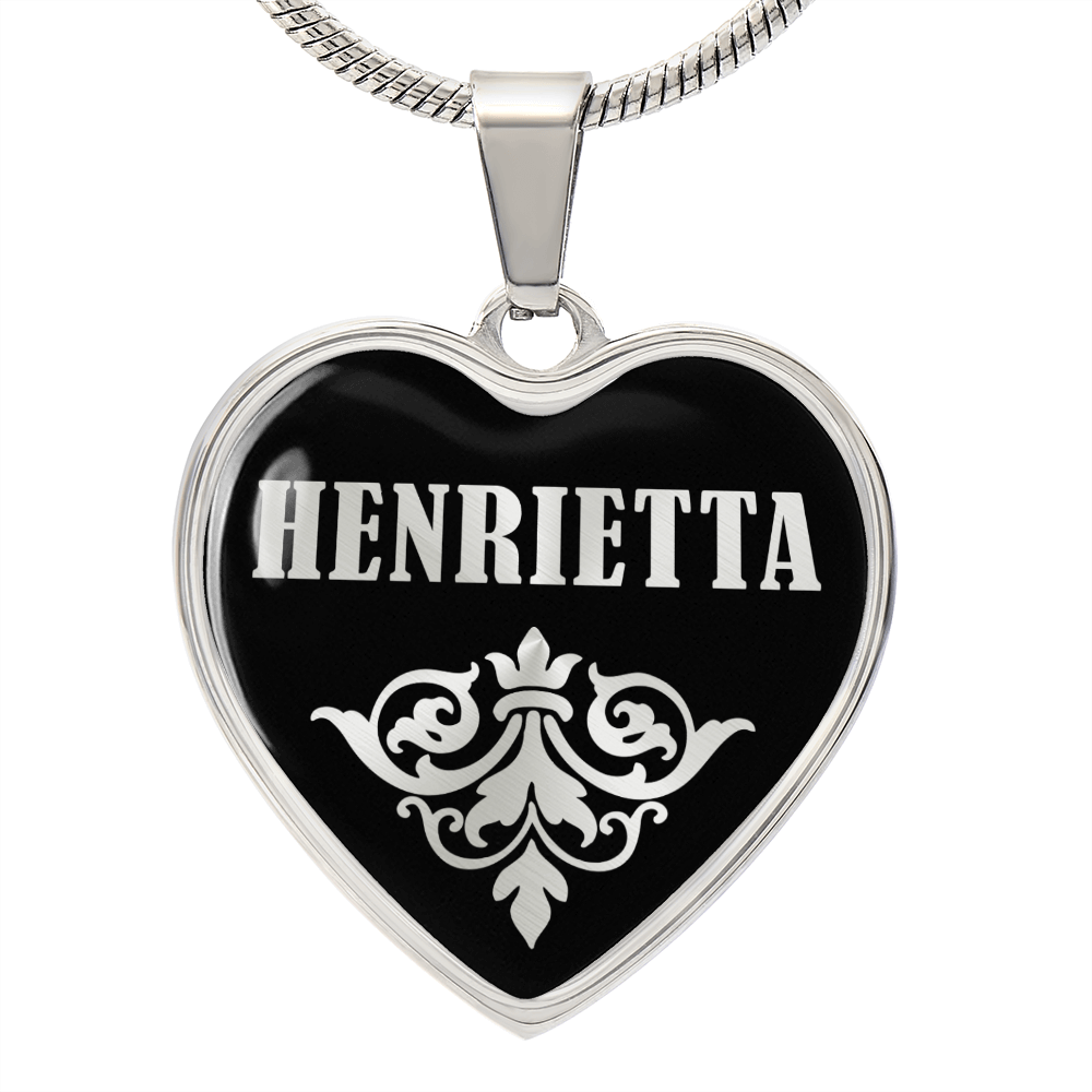 Henrietta v02 - Heart Pendant Luxury Necklace