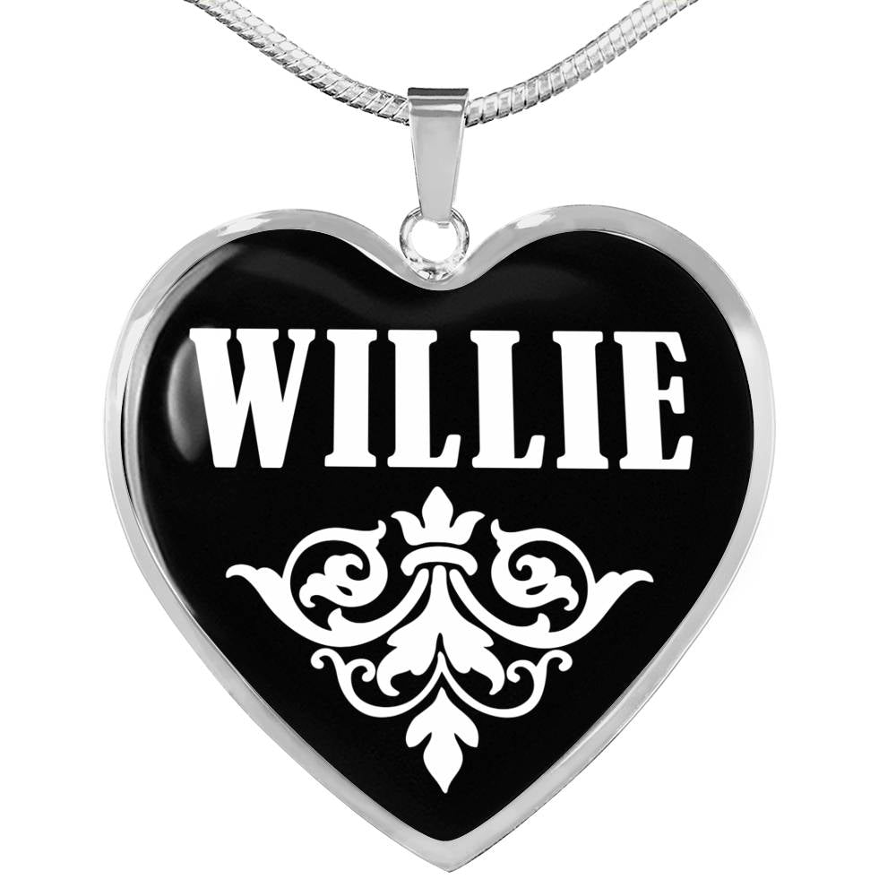 Willie v02 - Heart Pendant Luxury Necklace