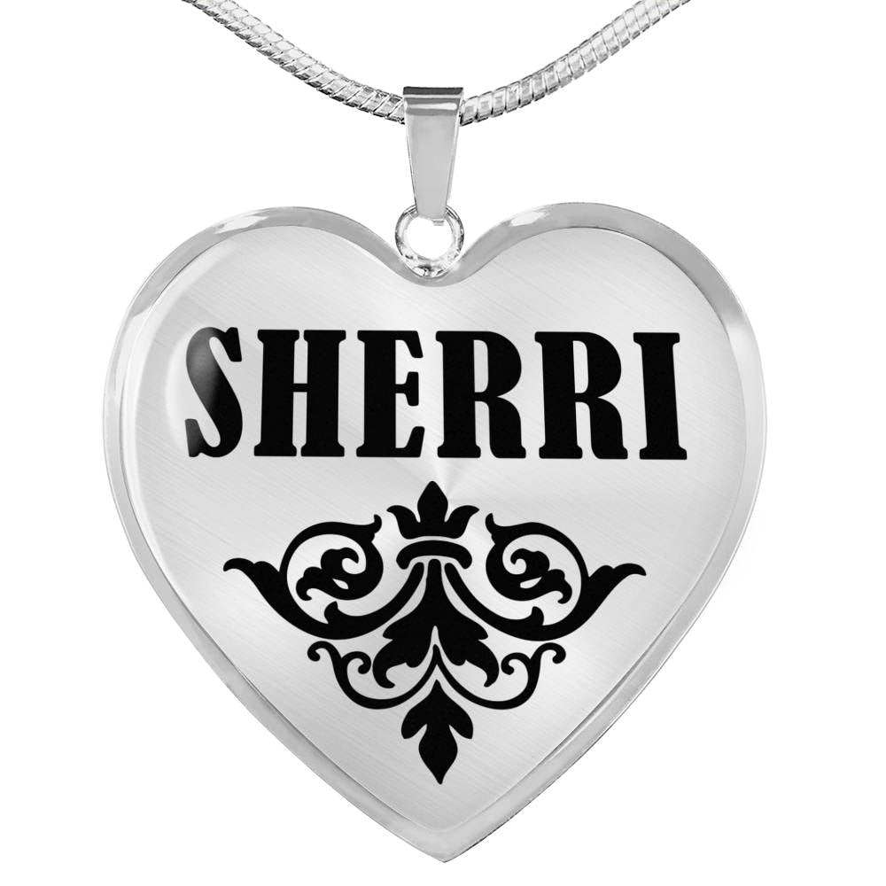 Sherri v01 - Heart Pendant Luxury Necklace