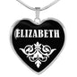 Elizabeth v02 - Heart Pendant Luxury Necklace