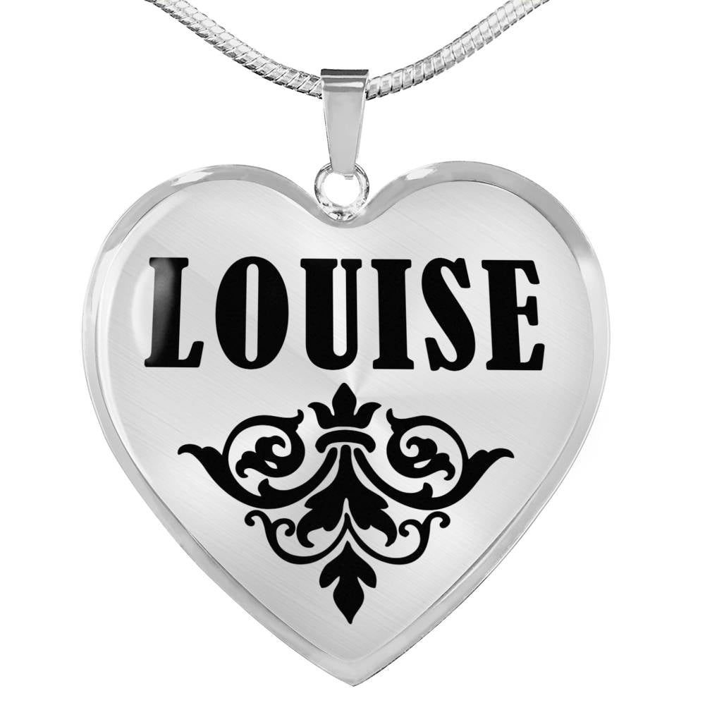 Louise v01 - Heart Pendant Luxury Necklace