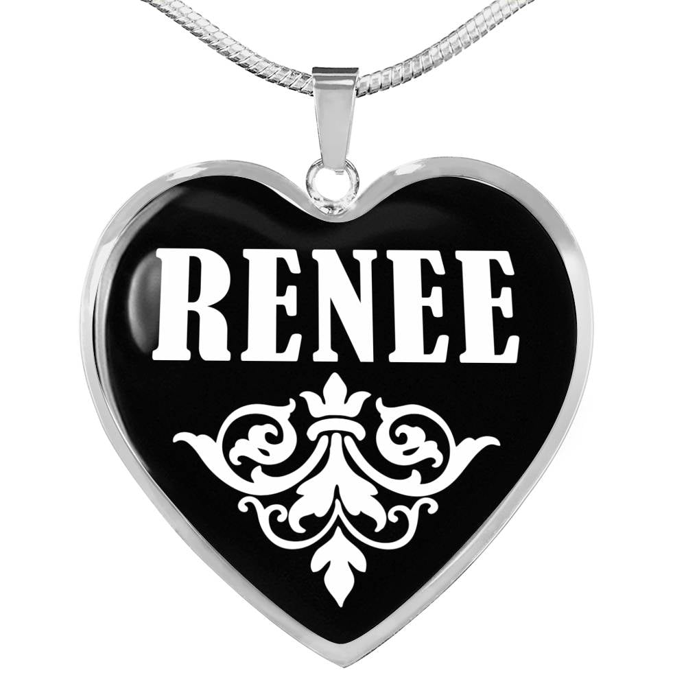 Renee v02 - Heart Pendant Luxury Necklace
