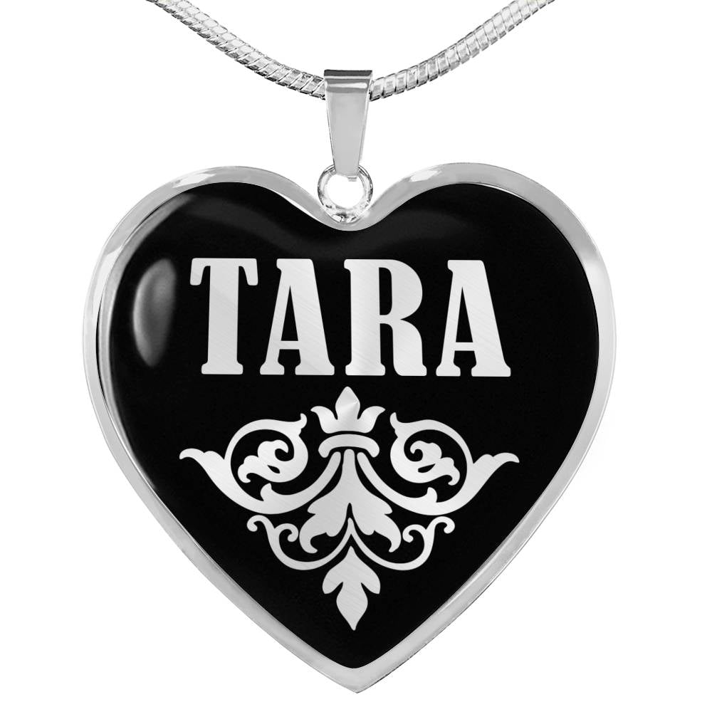 Tara v01s - Heart Pendant Luxury Necklace