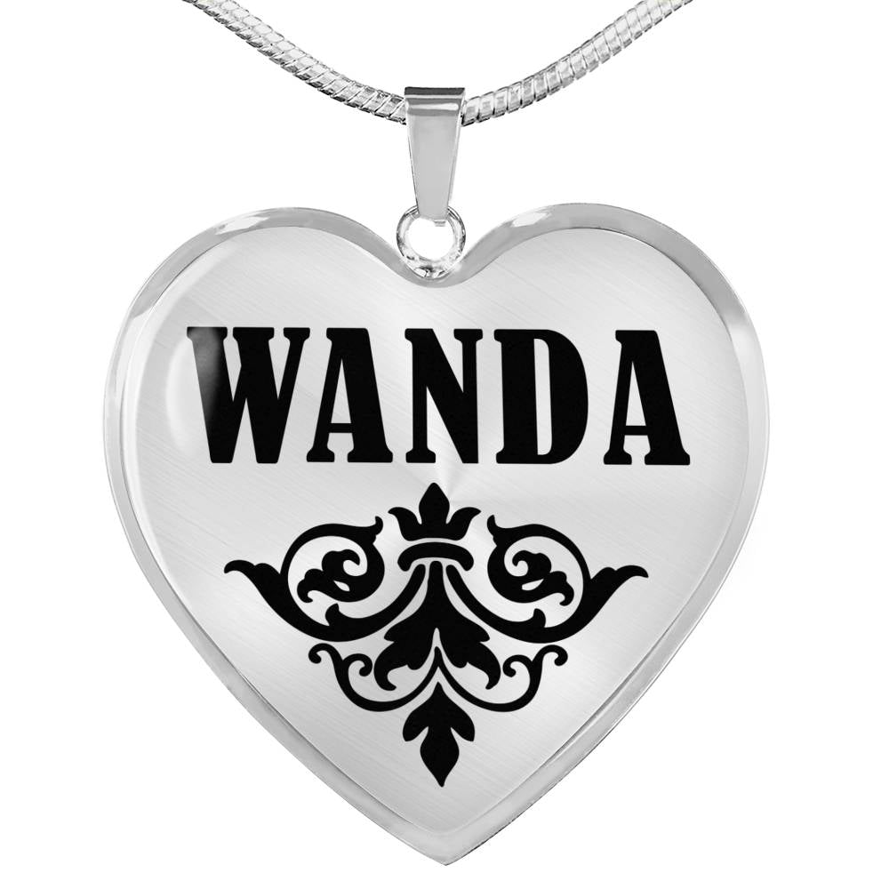Wanda v01 - Heart Pendant Luxury Necklace