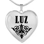 Luz v01 - Heart Pendant Luxury Necklace