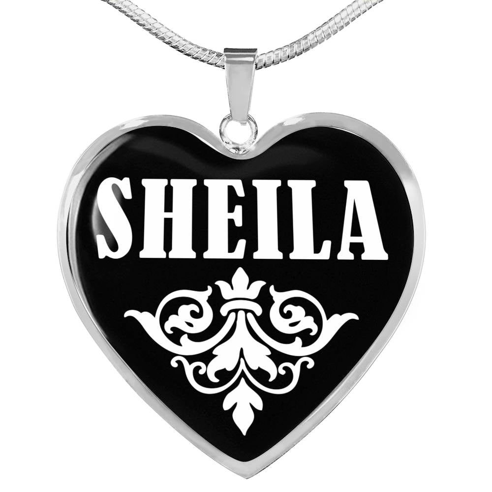 Sheila v02 - Heart Pendant Luxury Necklace