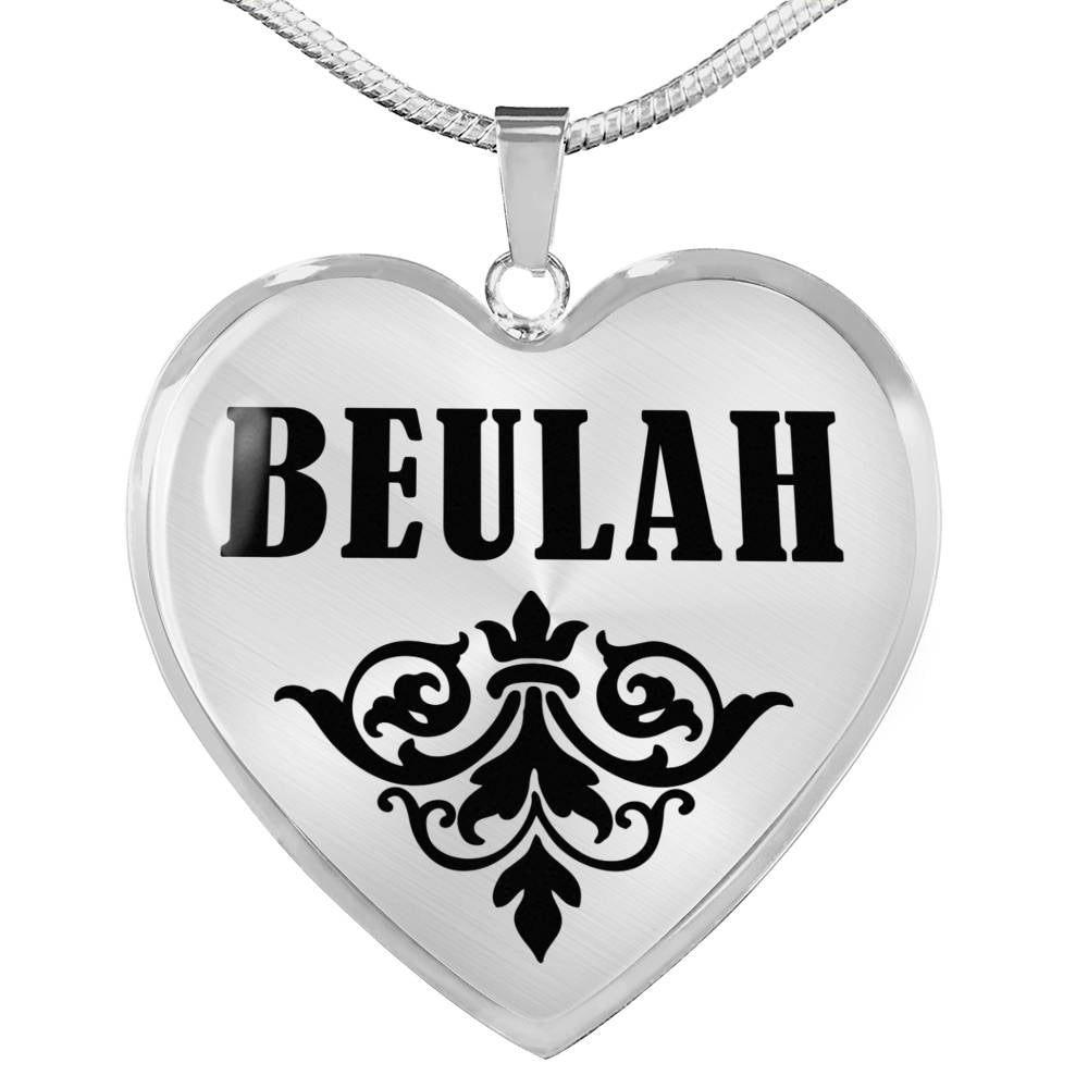 Beulah v01 - Heart Pendant Luxury Necklace