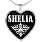 Shelia v02 - Heart Pendant Luxury Necklace