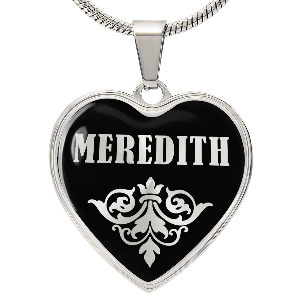 Meredith v02 - Heart Pendant Luxury Necklace