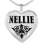 Nellie v01 - Heart Pendant Luxury Necklace
