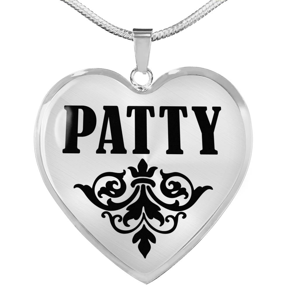 Patty v01 - Heart Pendant Luxury Necklace