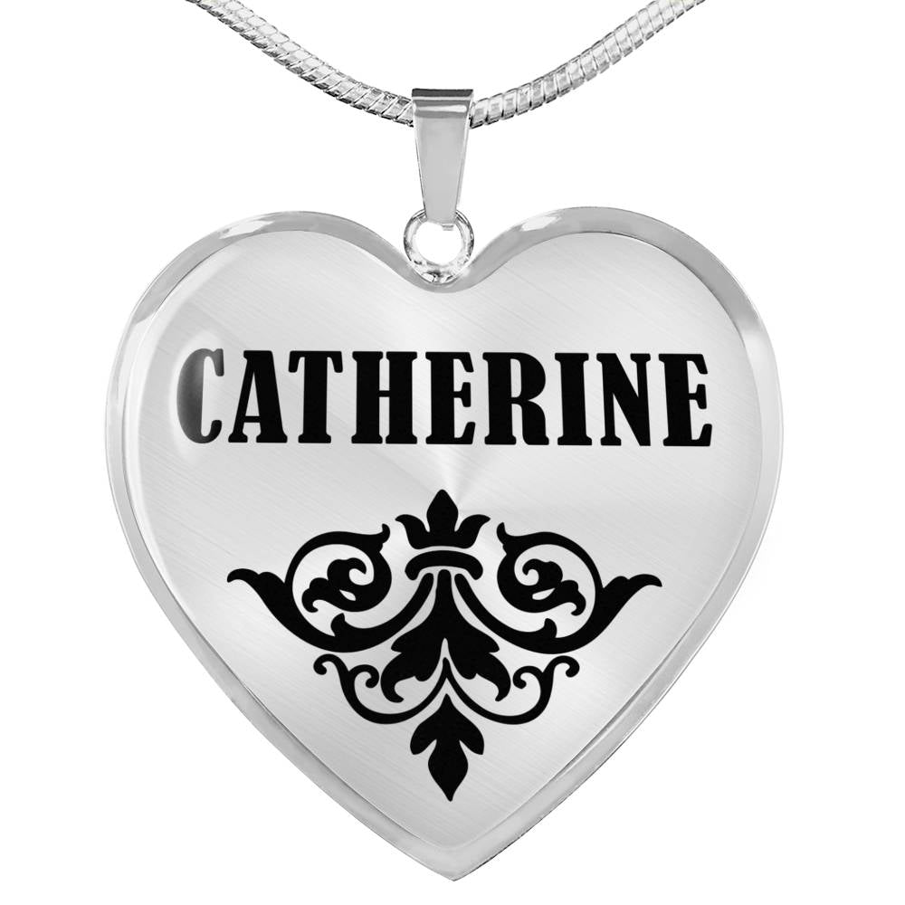 Catherine v01 - Heart Pendant Luxury Necklace