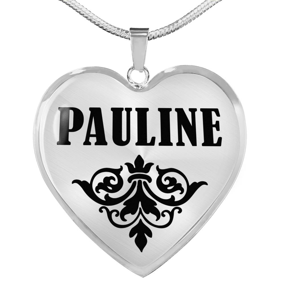 Pauline v01 - Heart Pendant Luxury Necklace