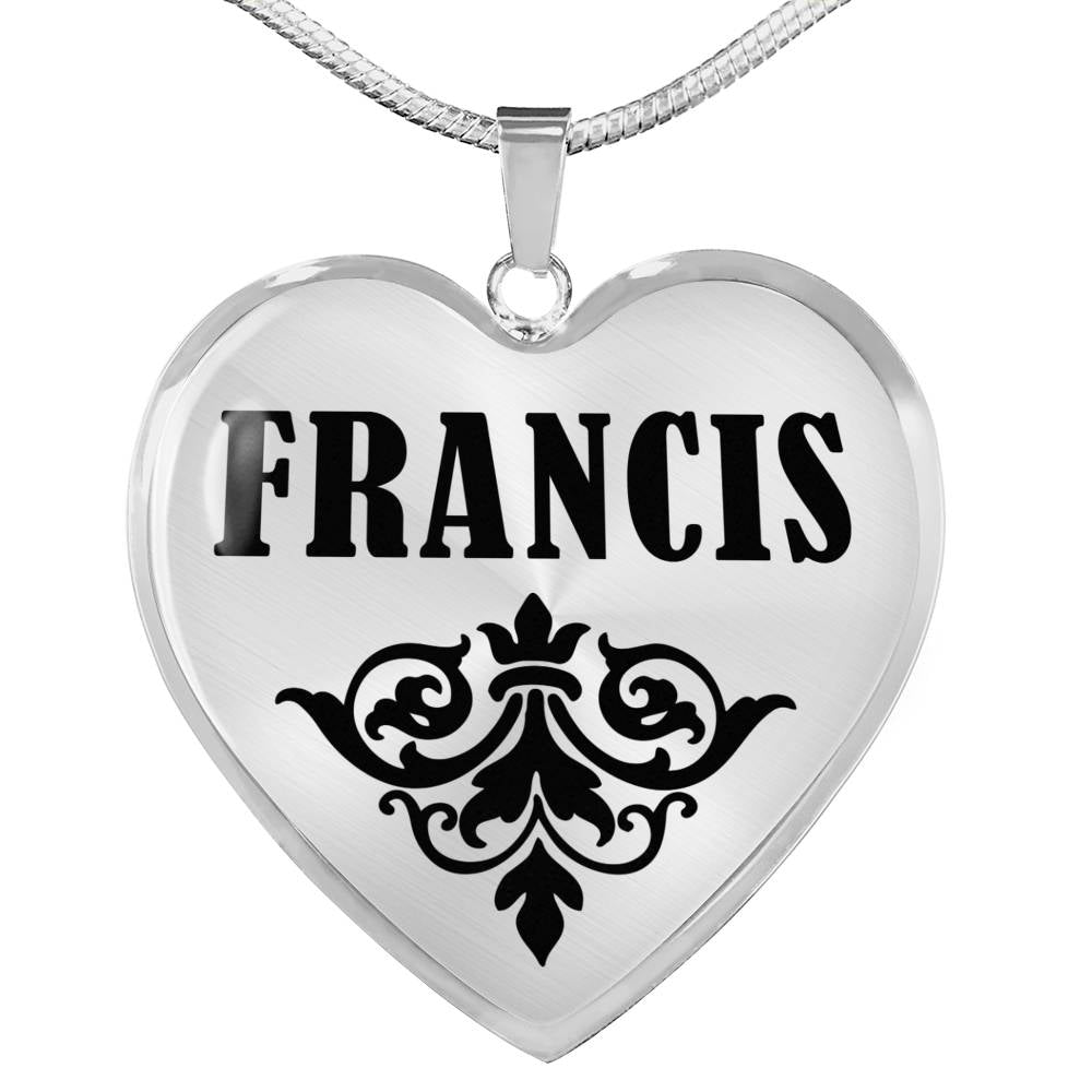 Francis v01 - Heart Pendant Luxury Necklace