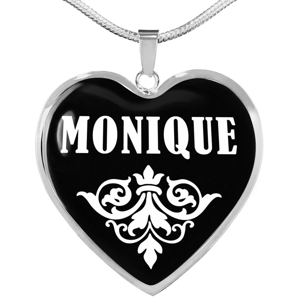 Monique v02 - Heart Pendant Luxury Necklace