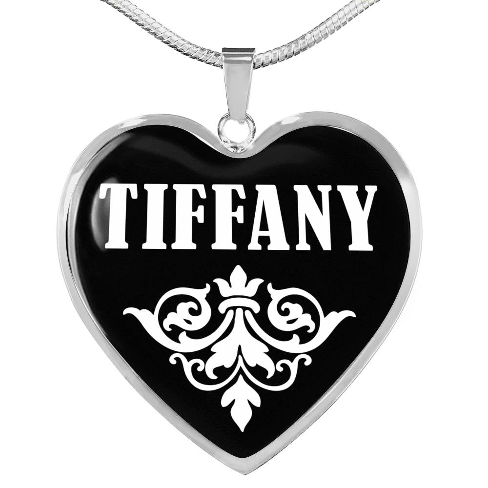 Tiffany v02 - Heart Pendant Luxury Necklace