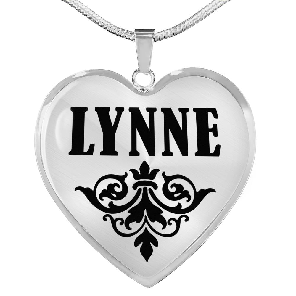 Lynne v01 - Heart Pendant Luxury Necklace