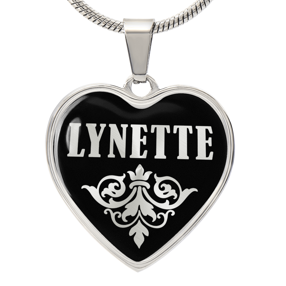 Lynette v02 - Heart Pendant Luxury Necklace
