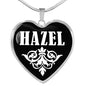 Hazel v02 - Heart Pendant Luxury Necklace