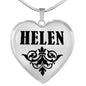 Helen v01 - Heart Pendant Luxury Necklace