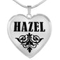 Hazel v01 - Heart Pendant Luxury Necklace