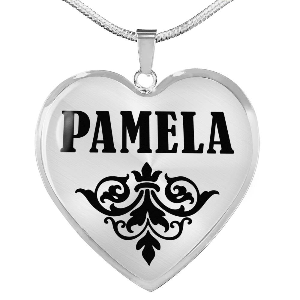 Pamela v01 - Heart Pendant Luxury Necklace