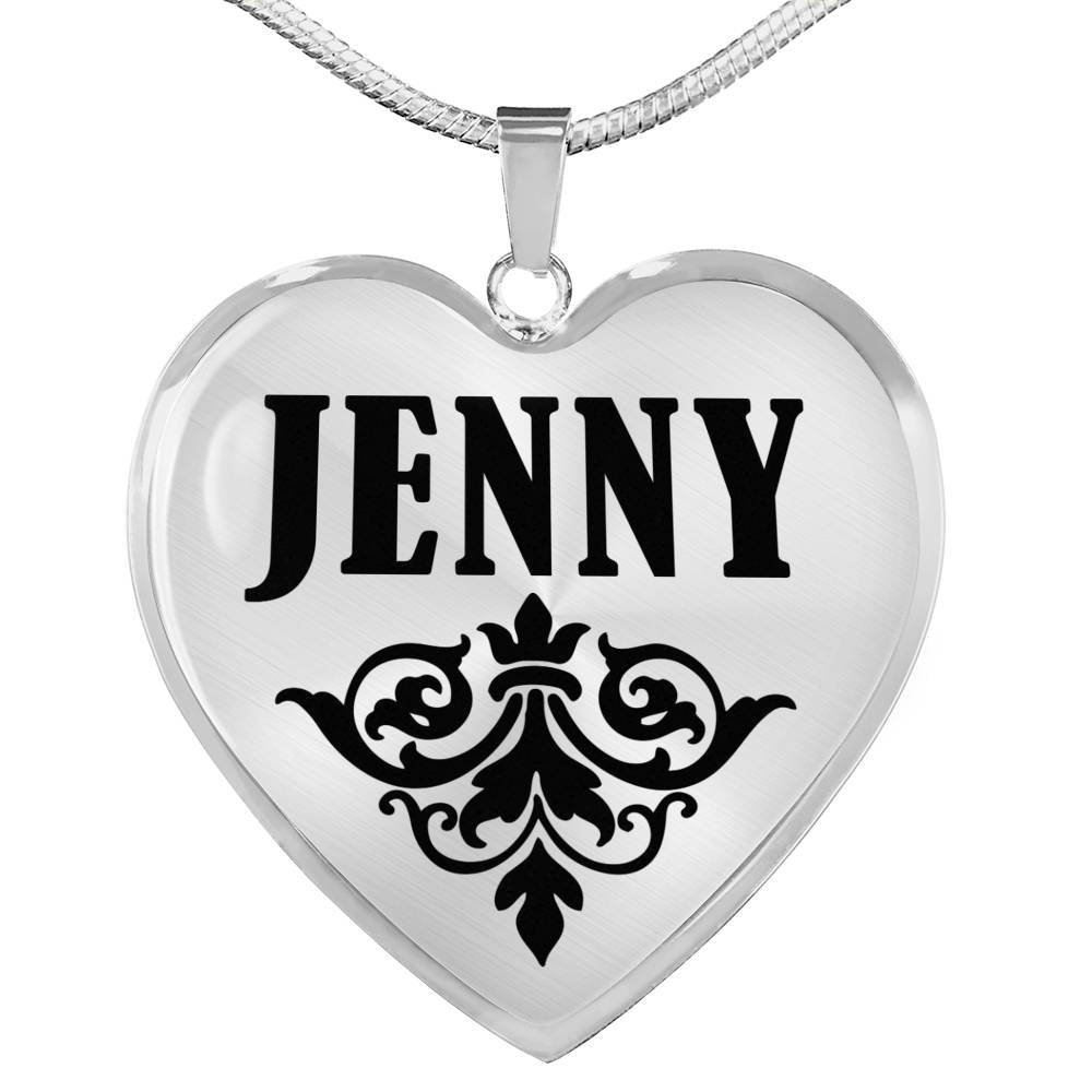 Jenny v01 - Heart Pendant Luxury Necklace