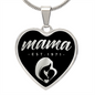 Mama, Est. 1971 v2 - Heart Pendant Luxury Necklace