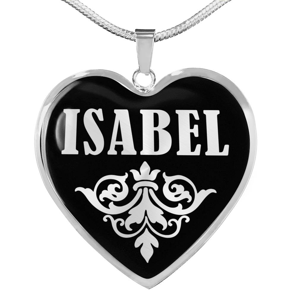 Isabel v01s - Heart Pendant Luxury Necklace