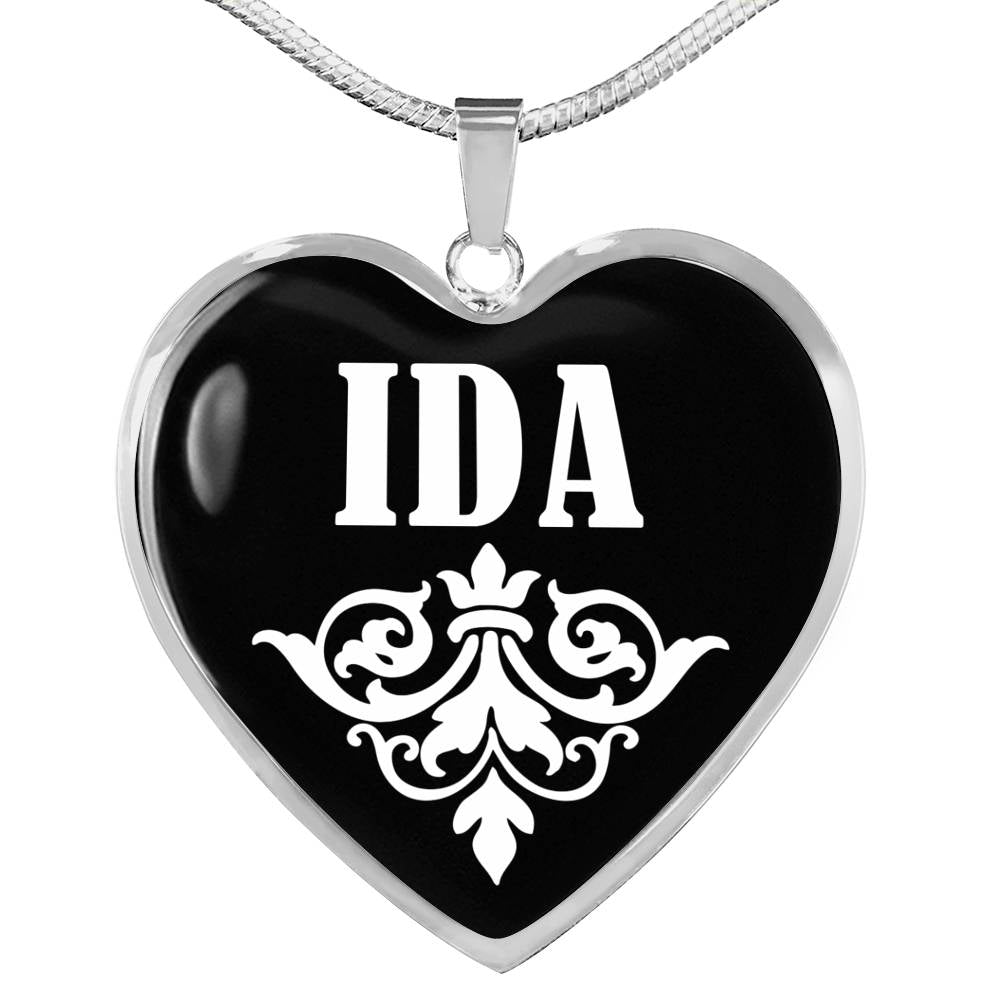Ida v02 - Heart Pendant Luxury Necklace