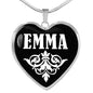 Emma v02 - Heart Pendant Luxury Necklace