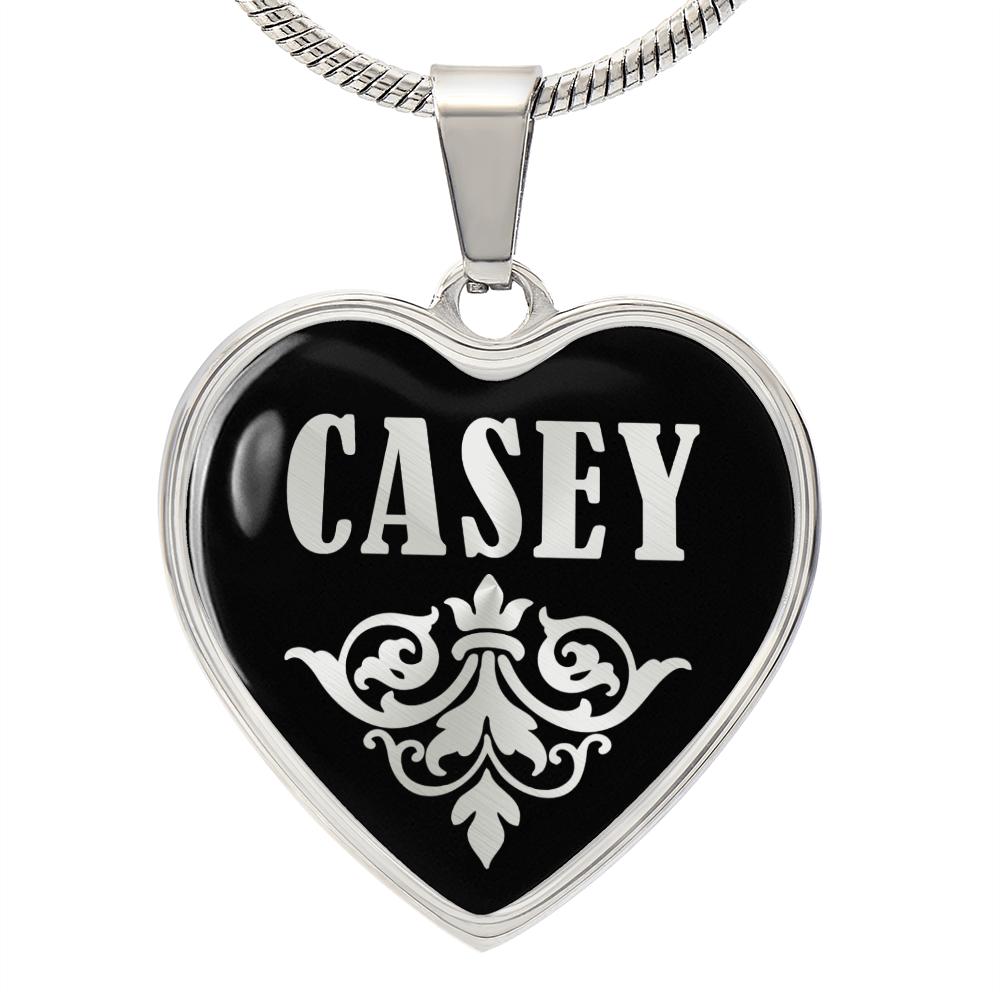 Casey v02 - Heart Pendant Luxury Necklace