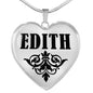 Edith v01 - Heart Pendant Luxury Necklace