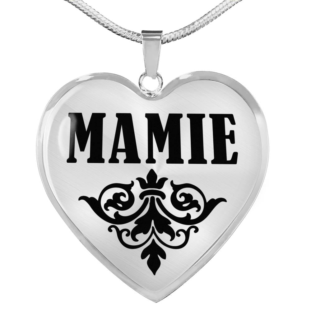 Mamie v01 - Heart Pendant Luxury Necklace