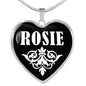 Rosie v02 - Heart Pendant Luxury Necklace