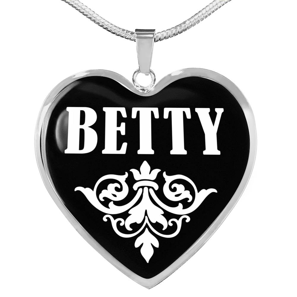 Betty v02 - Heart Pendant Luxury Necklace