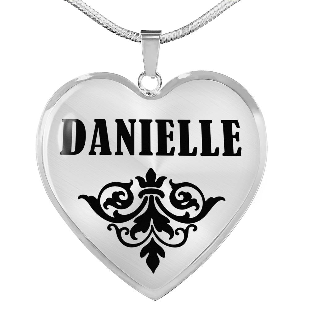 Danielle v01 - Heart Pendant Luxury Necklace