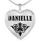 Danielle v01 - Heart Pendant Luxury Necklace