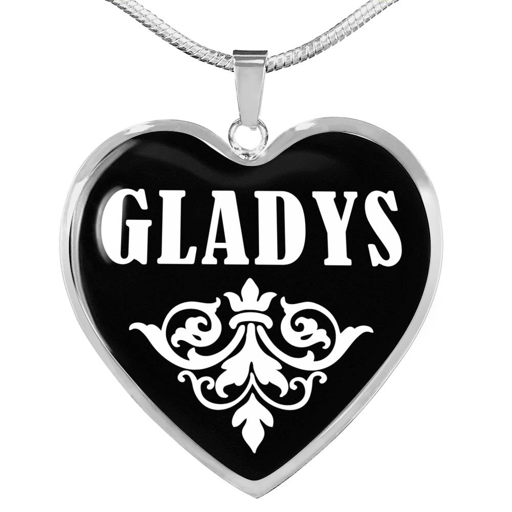 Gladys v02 - Heart Pendant Luxury Necklace