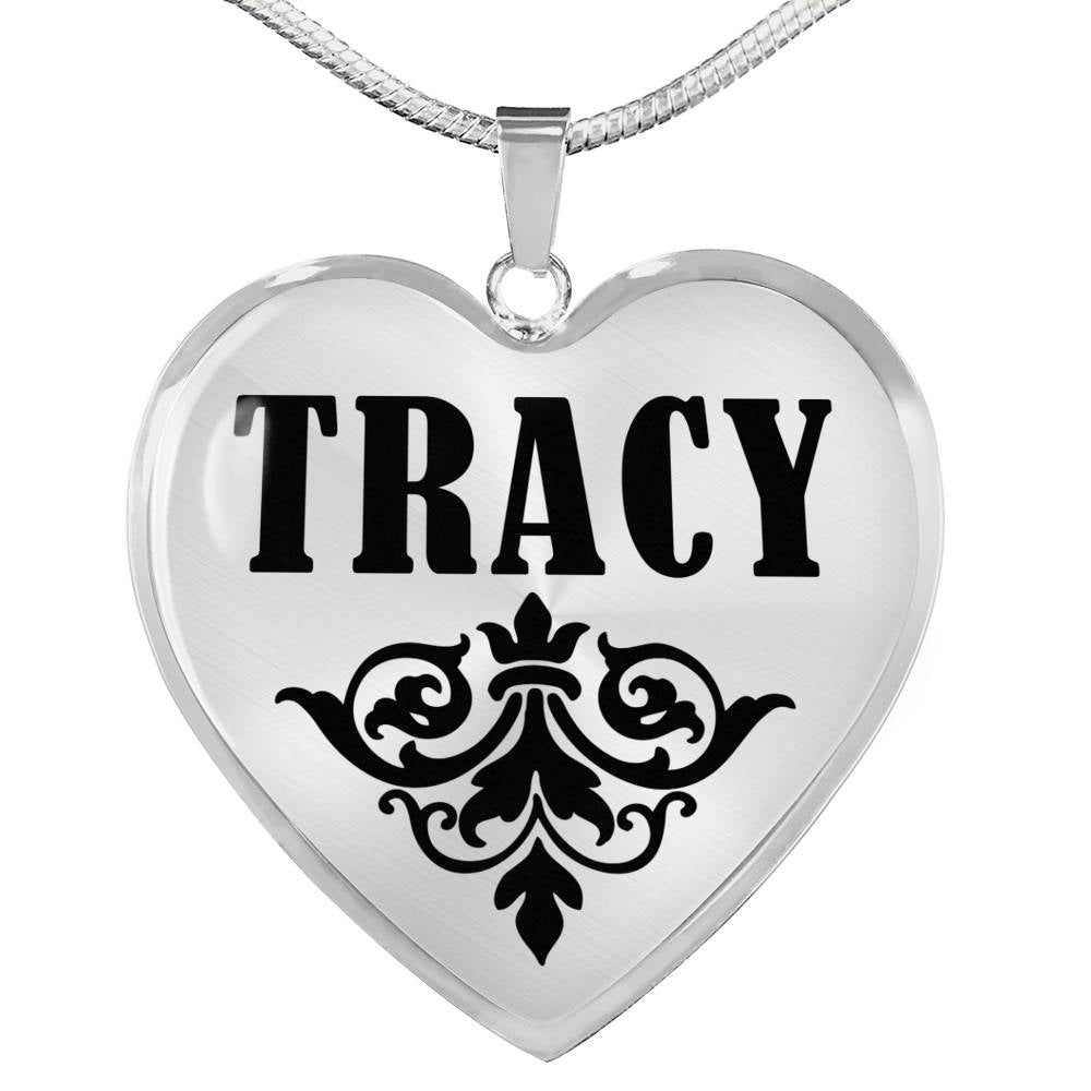 Tracy v01 - Heart Pendant Luxury Necklace