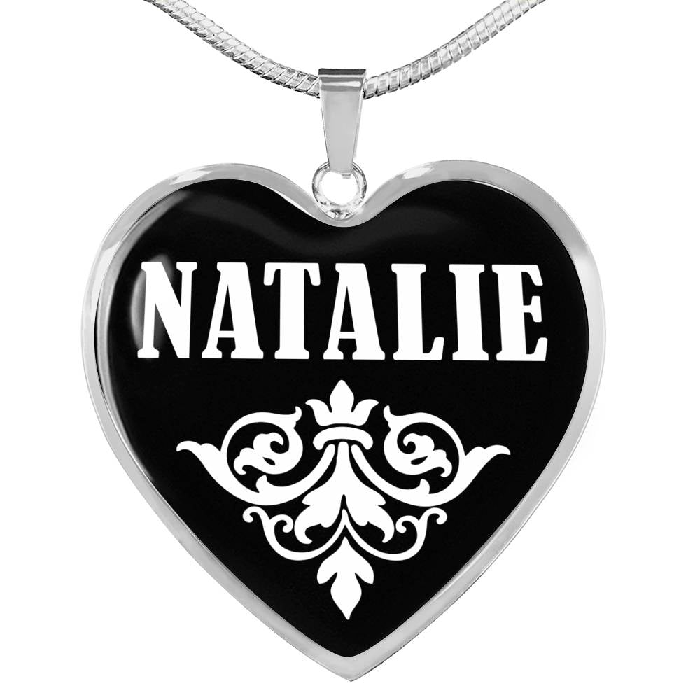 Natalie v02 - Heart Pendant Luxury Necklace