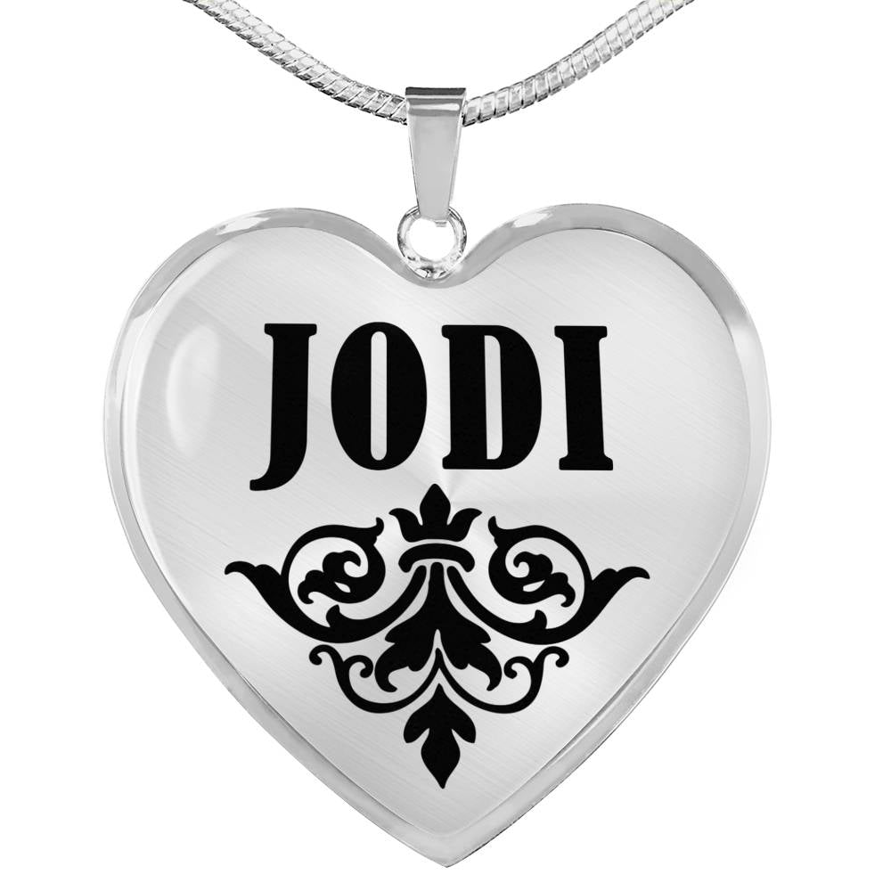 Jodi v01 - Heart Pendant Luxury Necklace