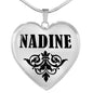 Nadine v01 - Heart Pendant Luxury Necklace