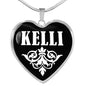 Kelli v02 - Heart Pendant Luxury Necklace