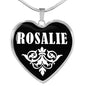Rosalie v02 - Heart Pendant Luxury Necklace