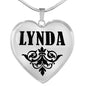 Lynda v01 - Heart Pendant Luxury Necklace