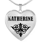 Katherine v01 - Heart Pendant Luxury Necklace