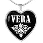 Vera v02 - Heart Pendant Luxury Necklace