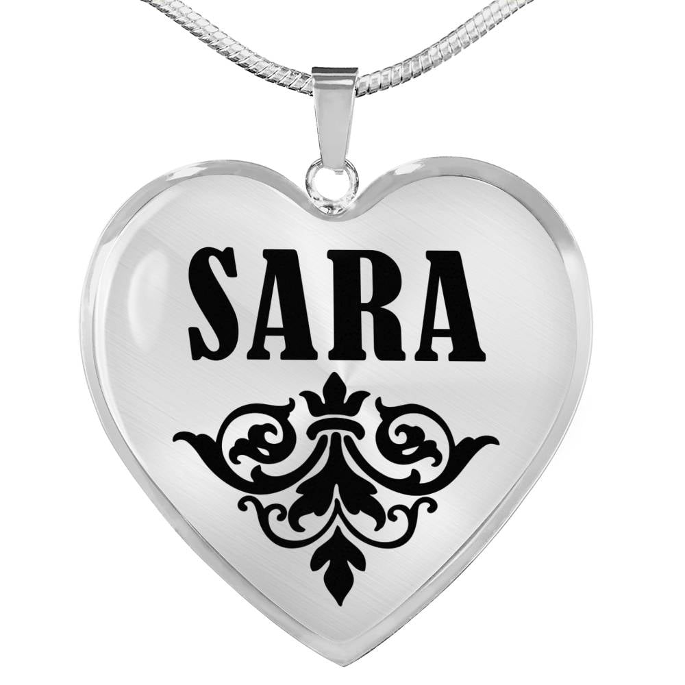 Sara v01 - Heart Pendant Luxury Necklace